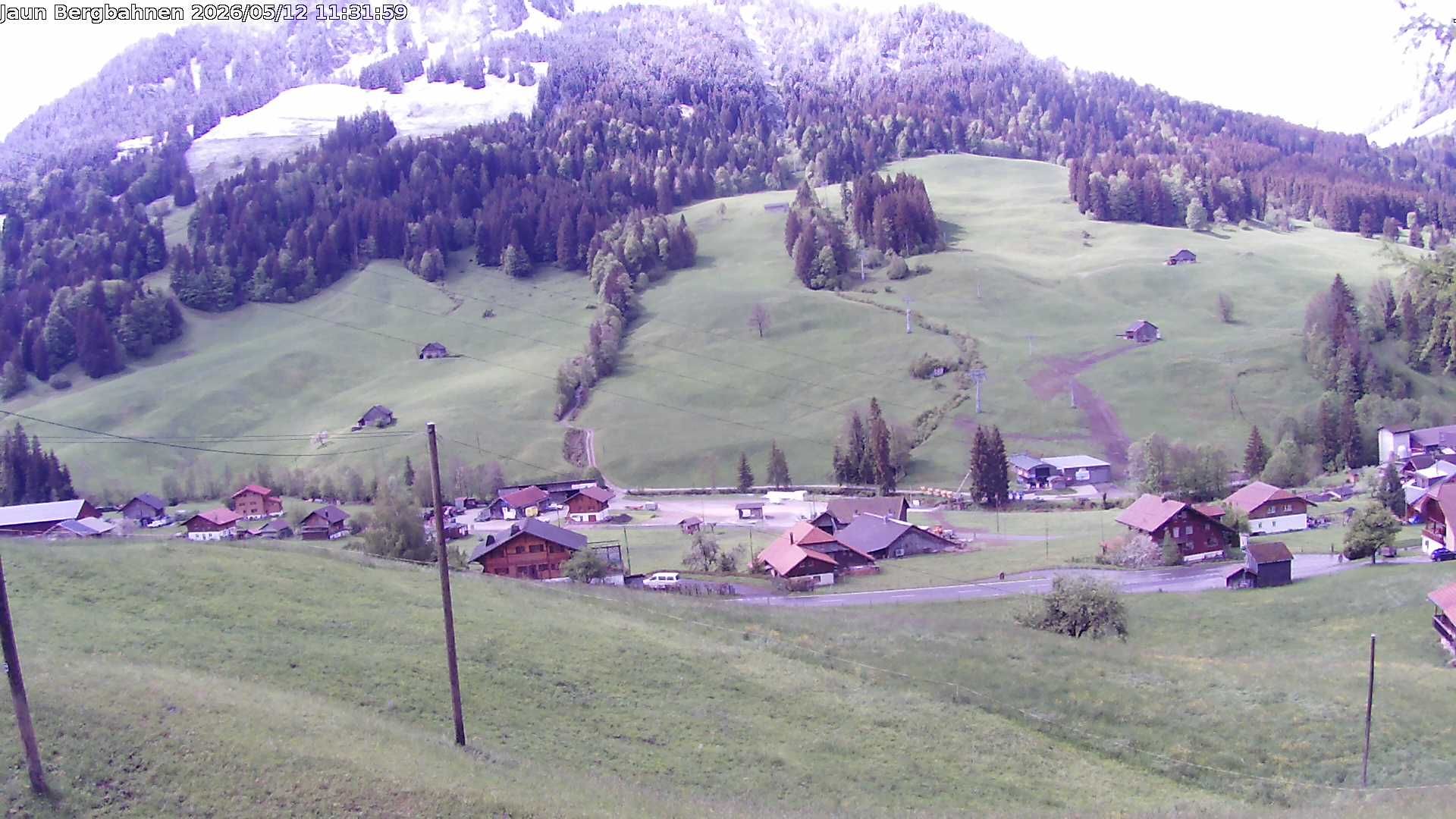 Jaun: Live Blick auf das Wander- und Skigebiet - mit dem Gastlosenexpress