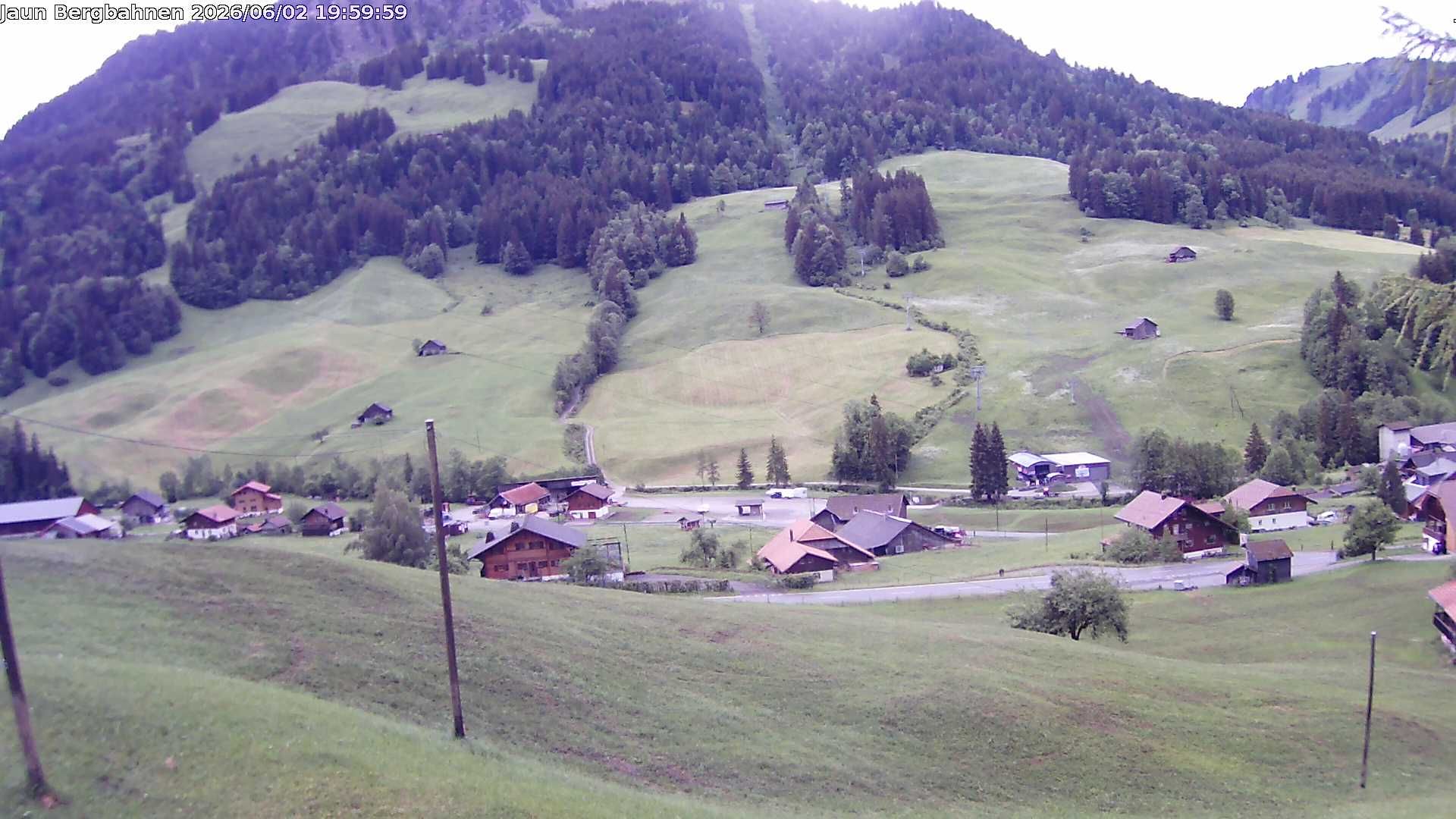 Jaun: Live Blick auf das Wander- und Skigebiet - mit dem Gastlosenexpress