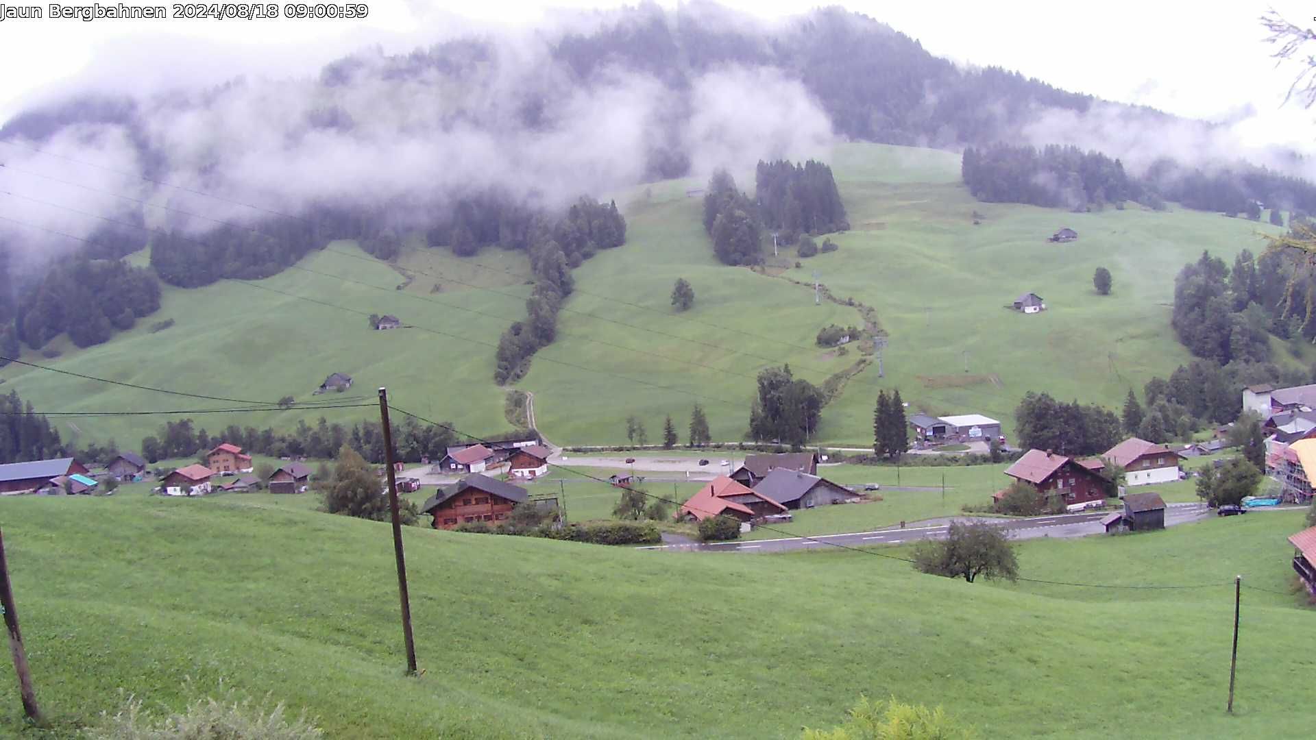 Jaun: Live Blick auf das Wander- und Skigebiet - mit dem Gastlosenexpress