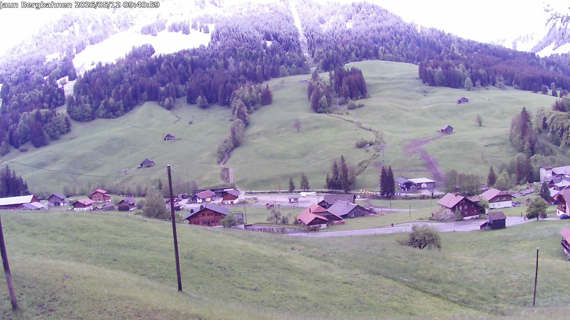 Jaun: Live Blick auf das Wander- und Skigebiet - mit dem Gastlosenexpress