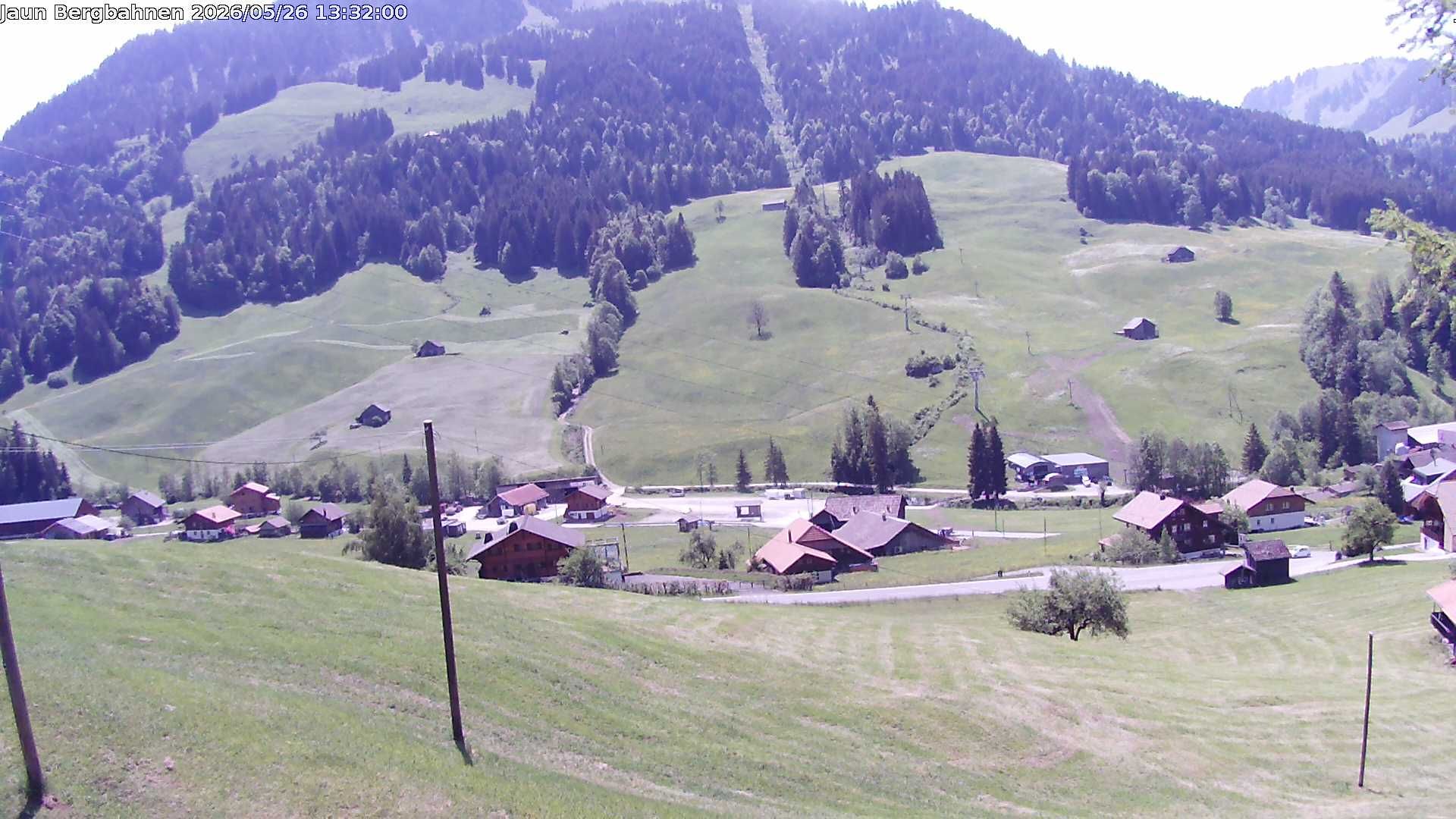 Jaun: Live Blick auf das Wander- und Skigebiet - mit dem Gastlosenexpress