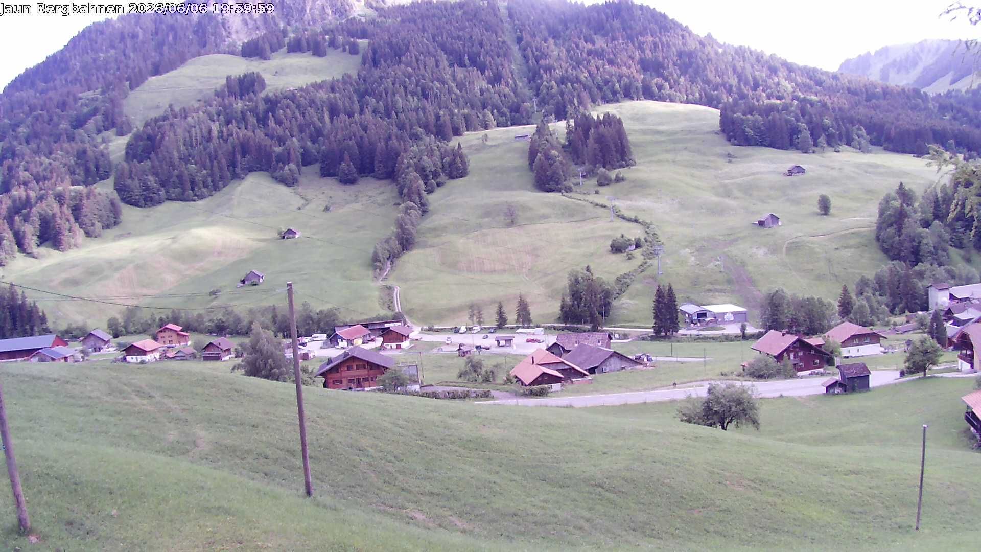 Jaun: Live Blick auf das Wander- und Skigebiet - mit dem Gastlosenexpress