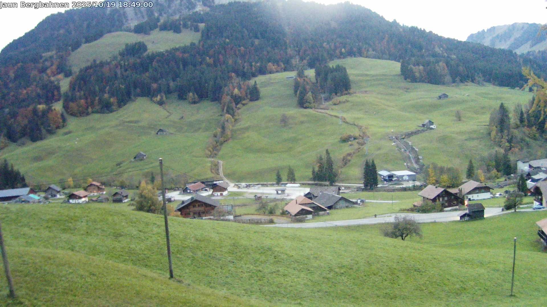 Jaun: Live Blick auf das Wander- und Skigebiet - mit dem Gastlosenexpress
