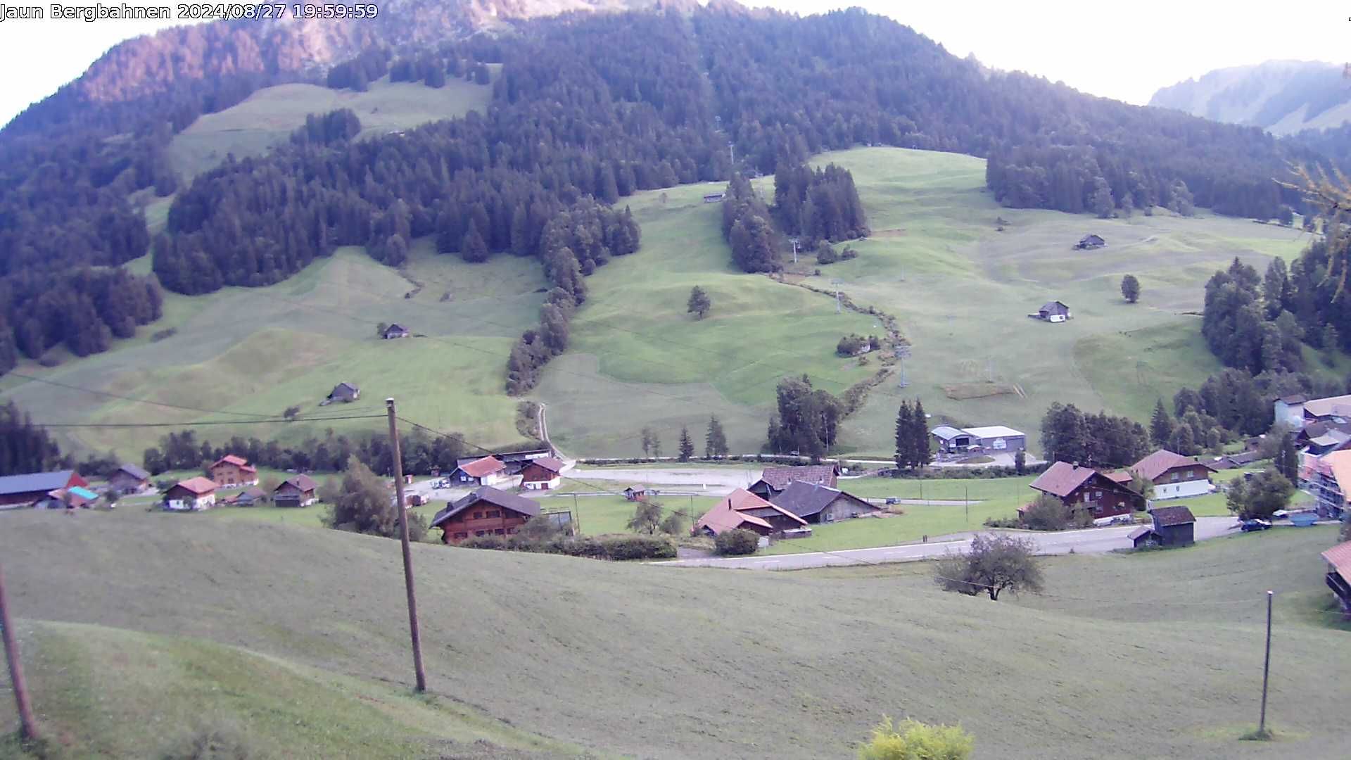 Jaun: Live Blick auf das Wander- und Skigebiet - mit dem Gastlosenexpress