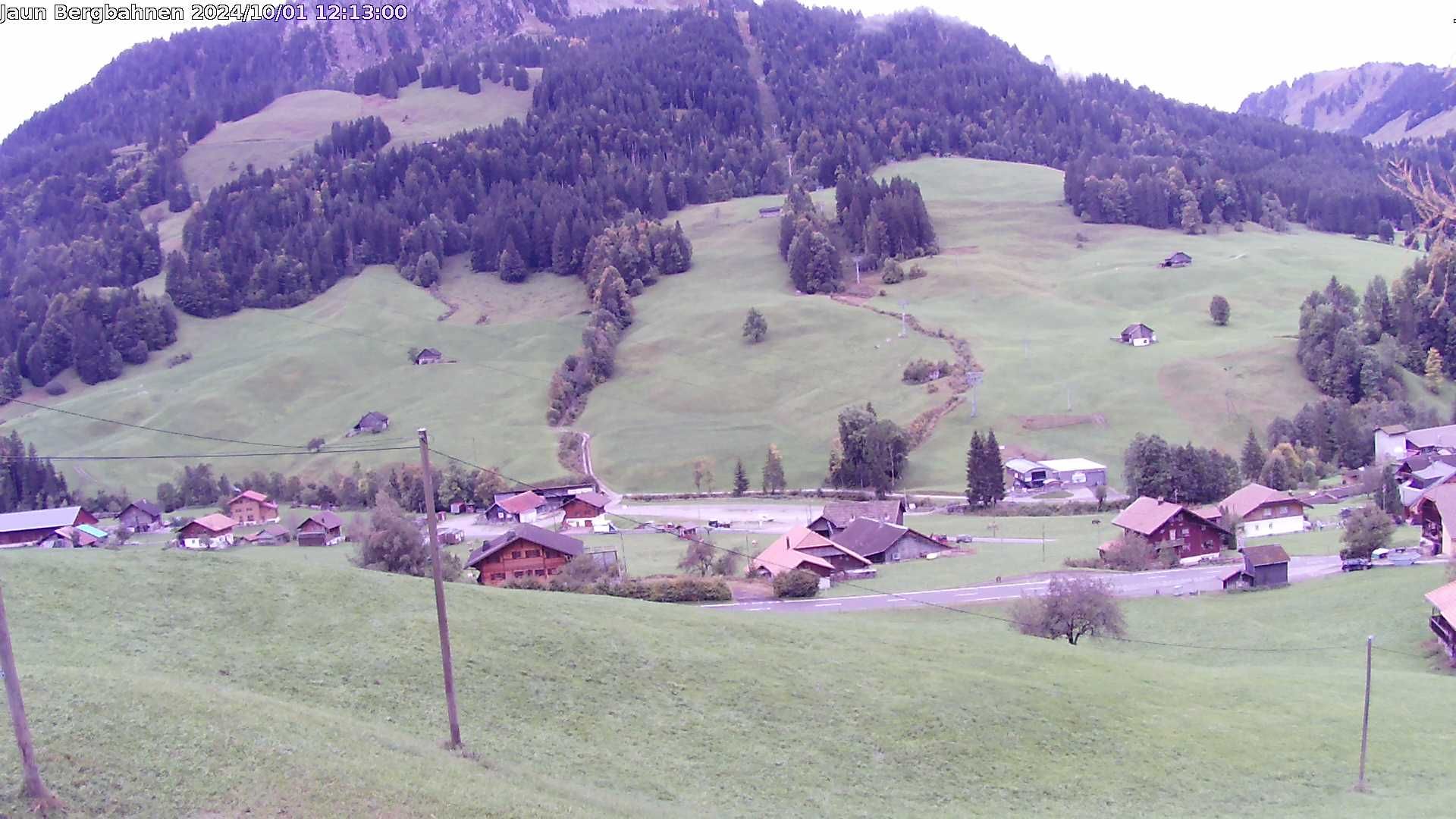 Jaun: Live Blick auf das Wander- und Skigebiet - mit dem Gastlosenexpress