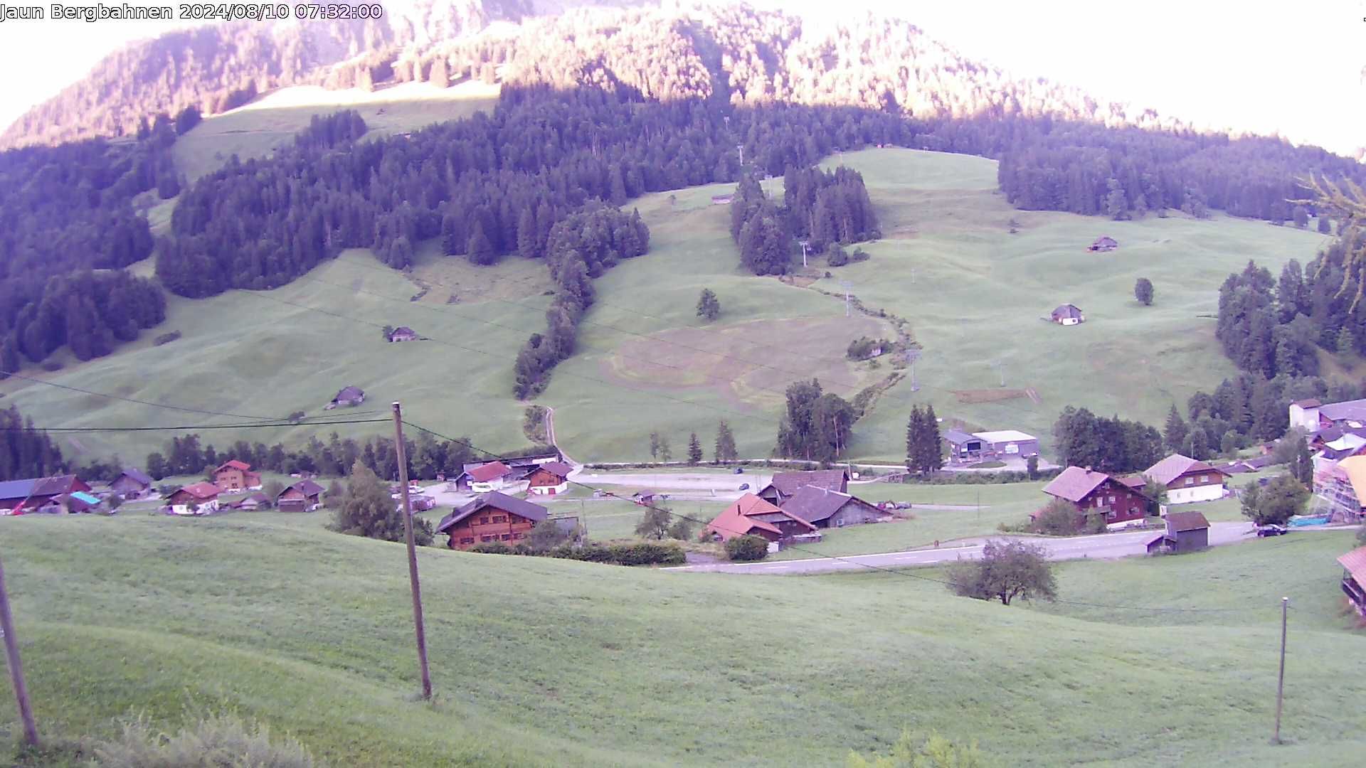 Jaun: Live Blick auf das Wander- und Skigebiet - mit dem Gastlosenexpress