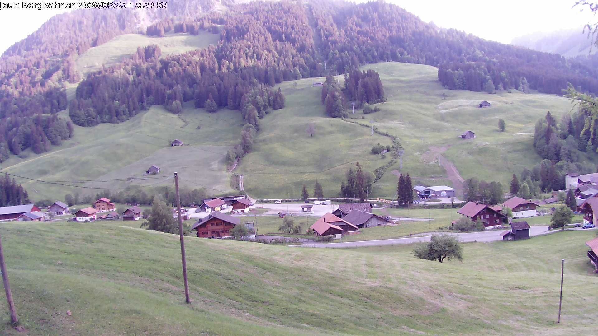 Jaun: Live Blick auf das Wander- und Skigebiet - mit dem Gastlosenexpress