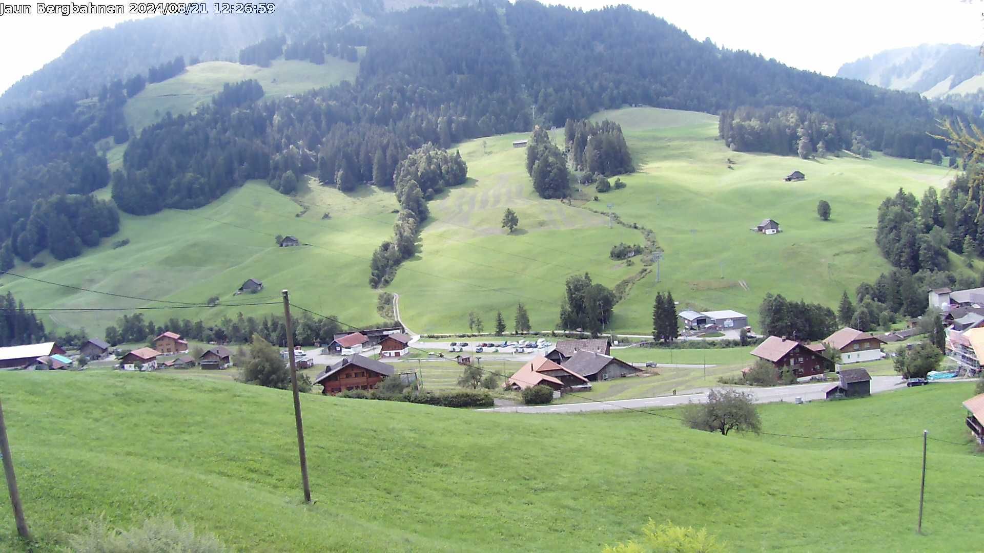 Jaun: Live Blick auf das Wander- und Skigebiet - mit dem Gastlosenexpress