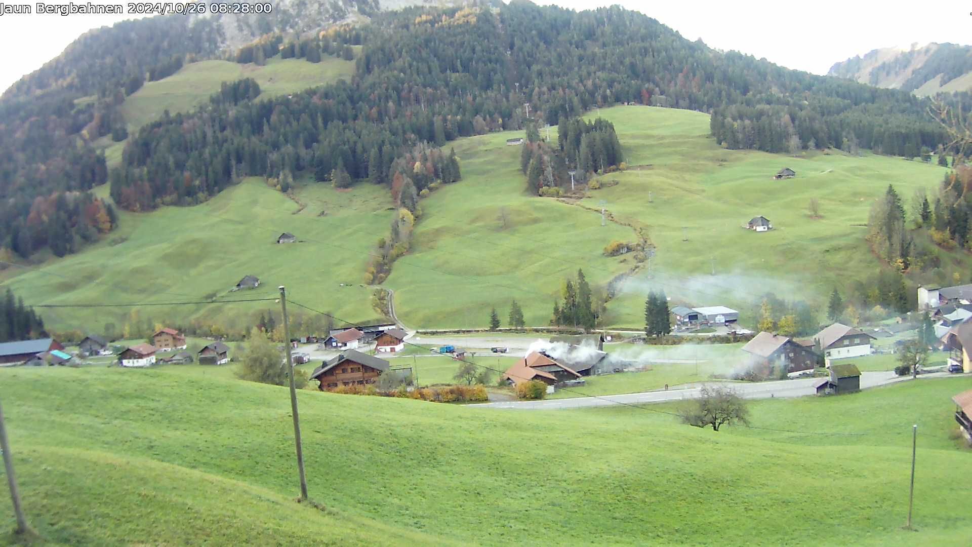 Jaun: Live Blick auf das Wander- und Skigebiet - mit dem Gastlosenexpress