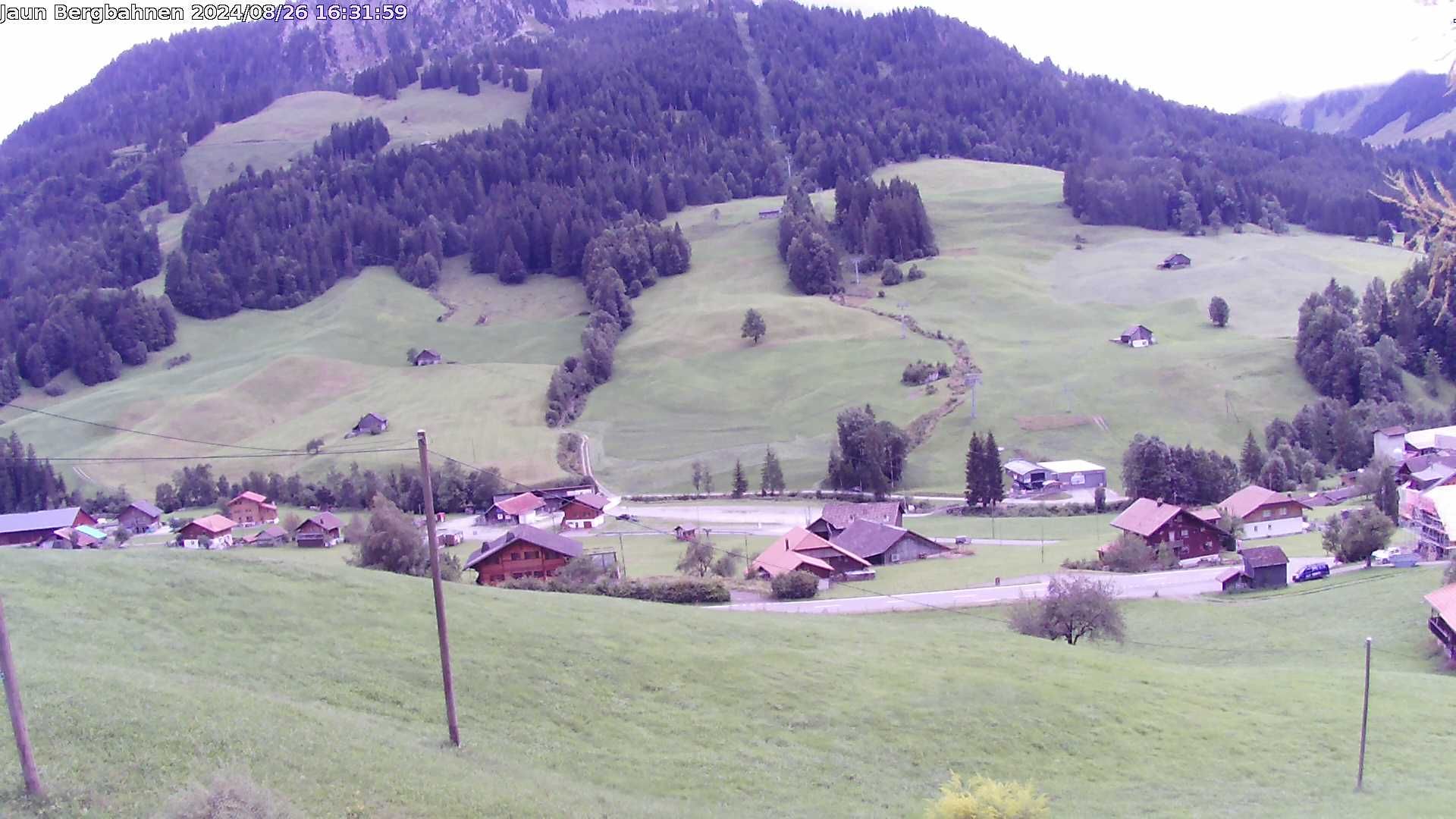 Jaun: Live Blick auf das Wander- und Skigebiet - mit dem Gastlosenexpress