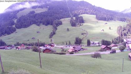 Jaun: Live Blick auf das Wander- und Skigebiet - mit dem Gastlosenexpress