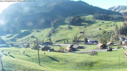 Jaun: Live Blick auf das Wander- und Skigebiet - mit dem Gastlosenexpress