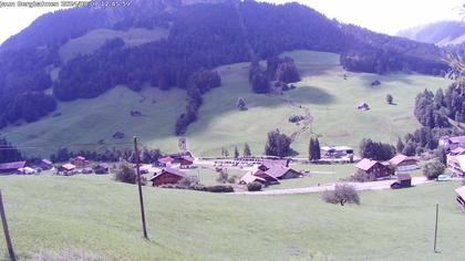 Jaun: Live Blick auf das Wander- und Skigebiet - mit dem Gastlosenexpress