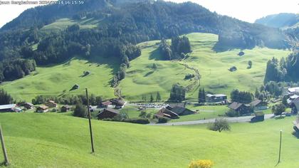 Jaun: Live Blick auf das Wander- und Skigebiet - mit dem Gastlosenexpress