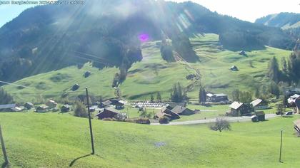 Jaun: Live Blick auf das Wander- und Skigebiet - mit dem Gastlosenexpress