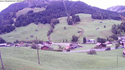 Jaun: Live Blick auf das Wander- und Skigebiet - mit dem Gastlosenexpress