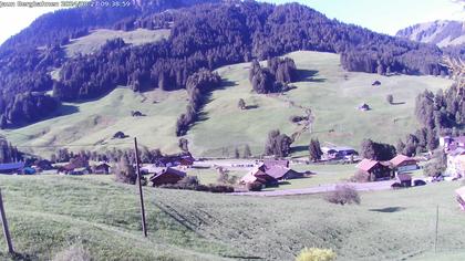 Jaun: Live Blick auf das Wander- und Skigebiet - mit dem Gastlosenexpress