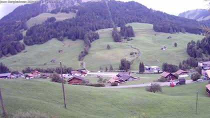 Jaun: Live Blick auf das Wander- und Skigebiet - mit dem Gastlosenexpress