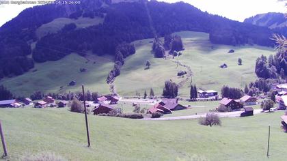 Jaun: Live Blick auf das Wander- und Skigebiet - mit dem Gastlosenexpress