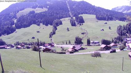 Jaun: Live Blick auf das Wander- und Skigebiet - mit dem Gastlosenexpress