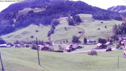 Jaun: Live Blick auf das Wander- und Skigebiet - mit dem Gastlosenexpress