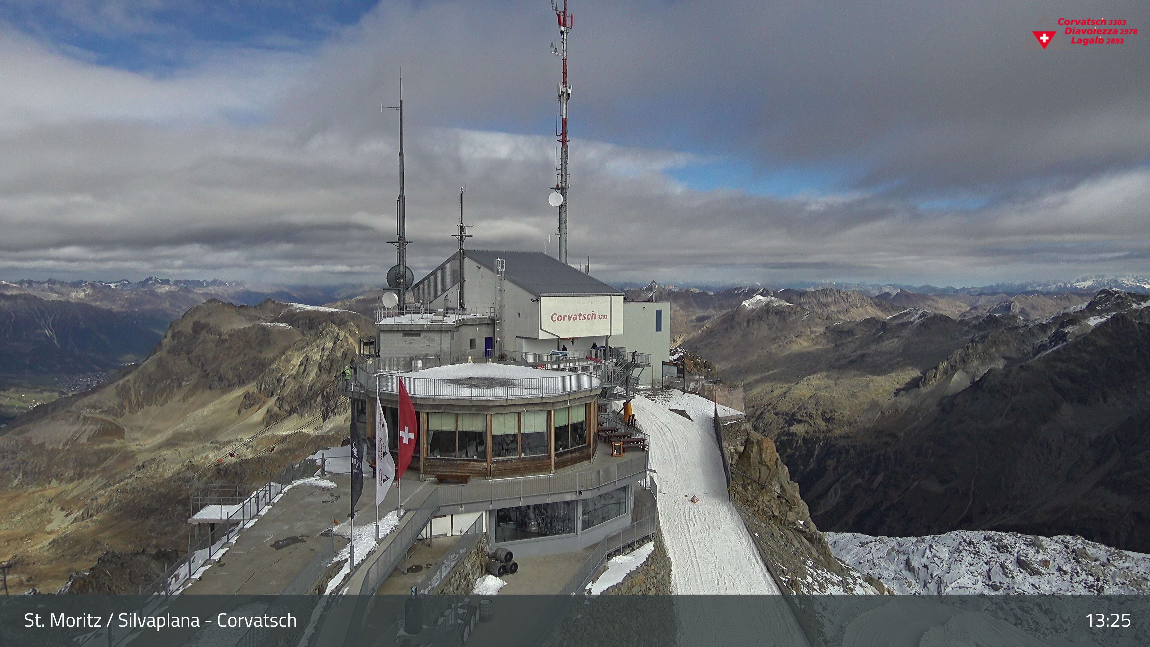 Silvaplana › Nordosten: Restaurant 3303 - Piz Corvatsch - Munt Arlas