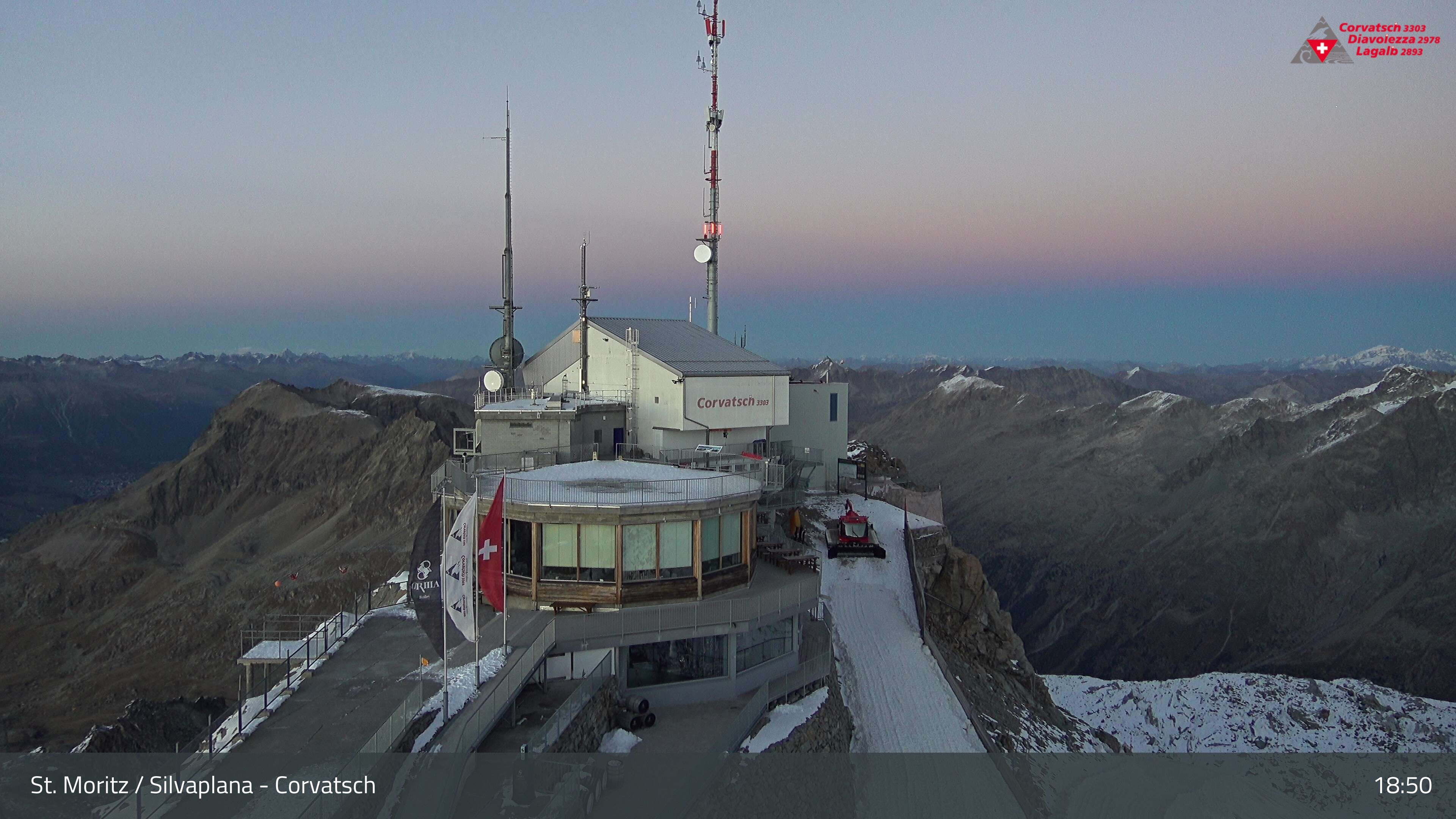 Silvaplana › Nordosten: Restaurant 3303 - Piz Corvatsch - Munt Arlas