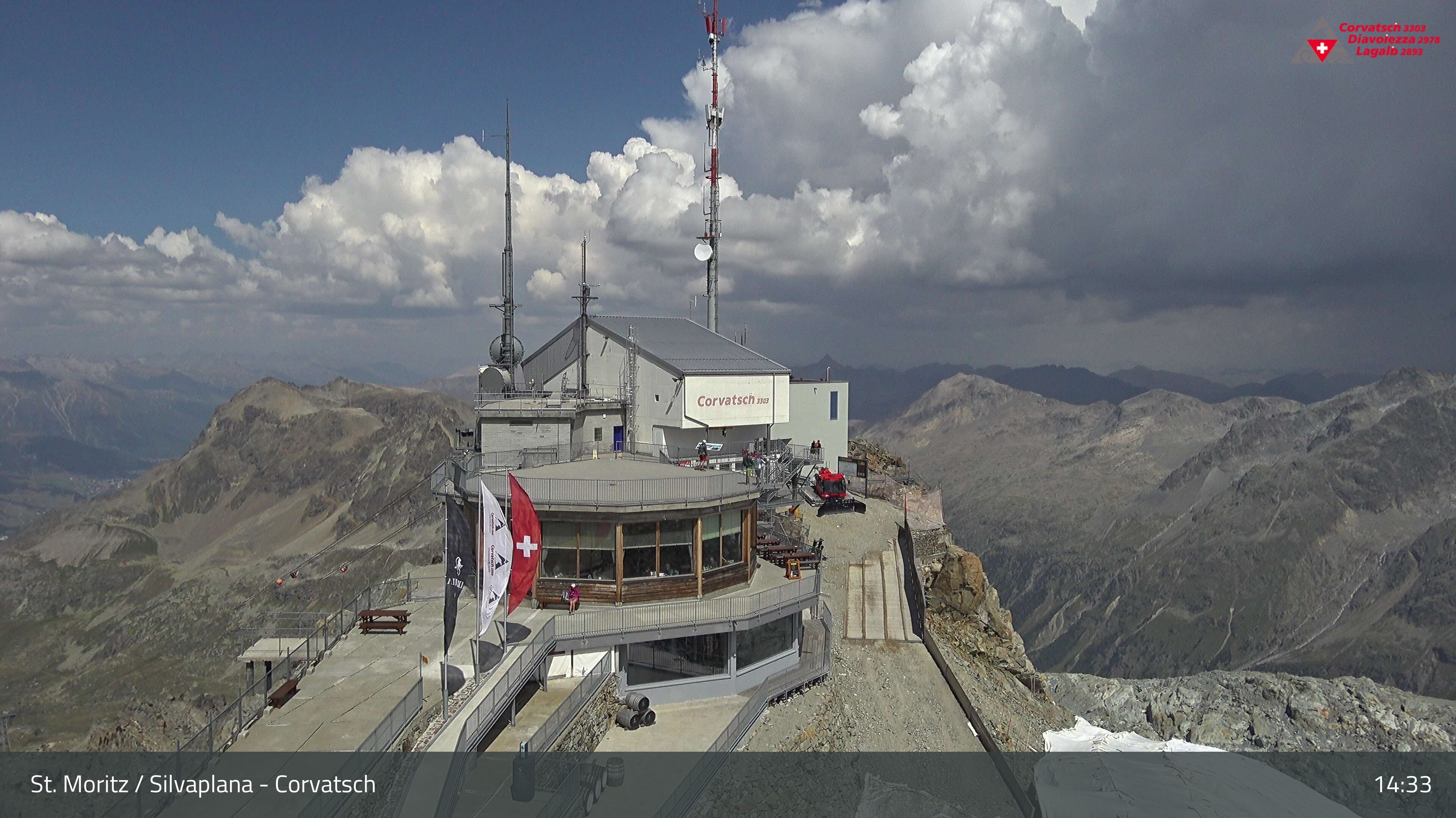 Silvaplana › Nordosten: Restaurant 3303 - Piz Corvatsch - Munt Arlas