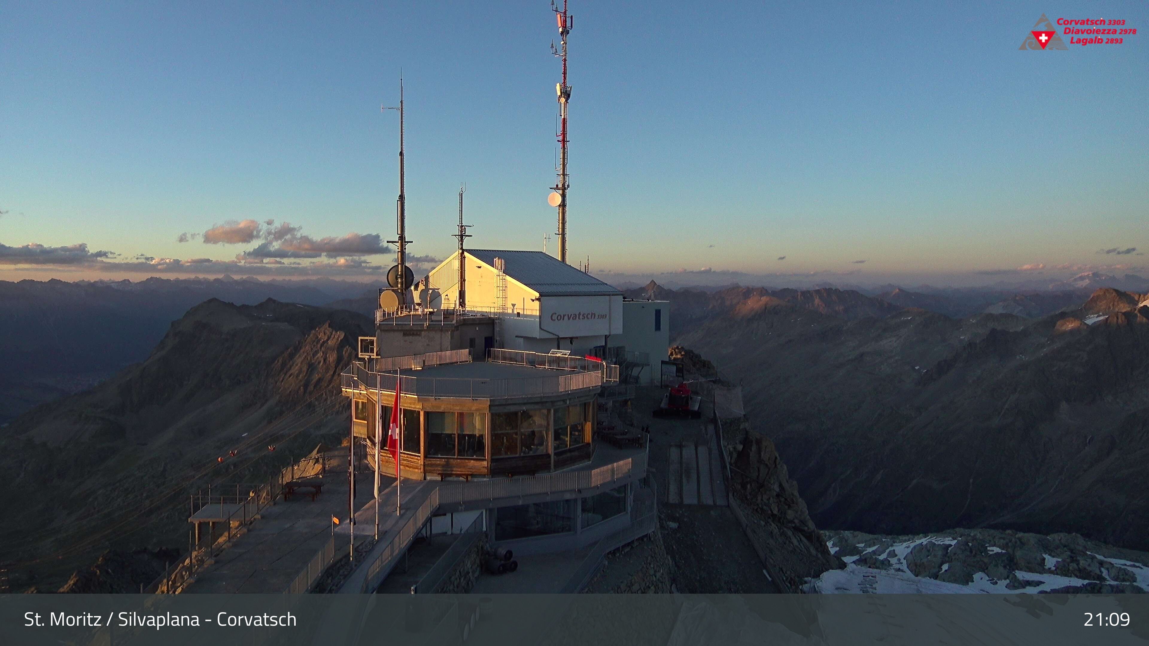 Silvaplana › Nordosten: Restaurant 3303 - Piz Corvatsch - Munt Arlas