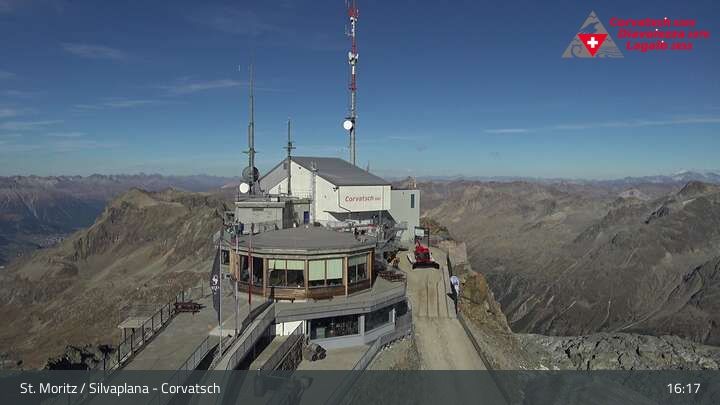Silvaplana › Nordosten: Restaurant 3303 - Piz Corvatsch - Munt Arlas