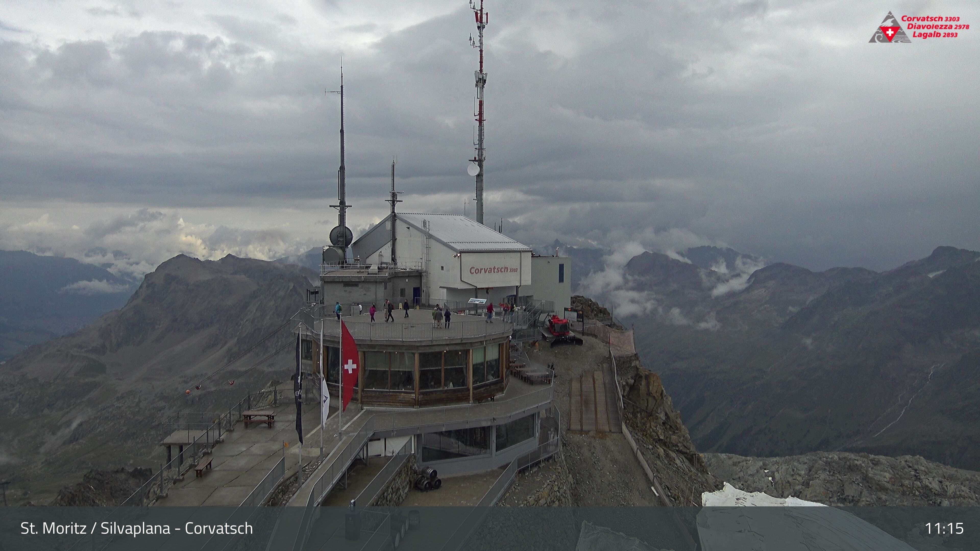 Silvaplana › Nordosten: Restaurant 3303 - Piz Corvatsch - Munt Arlas