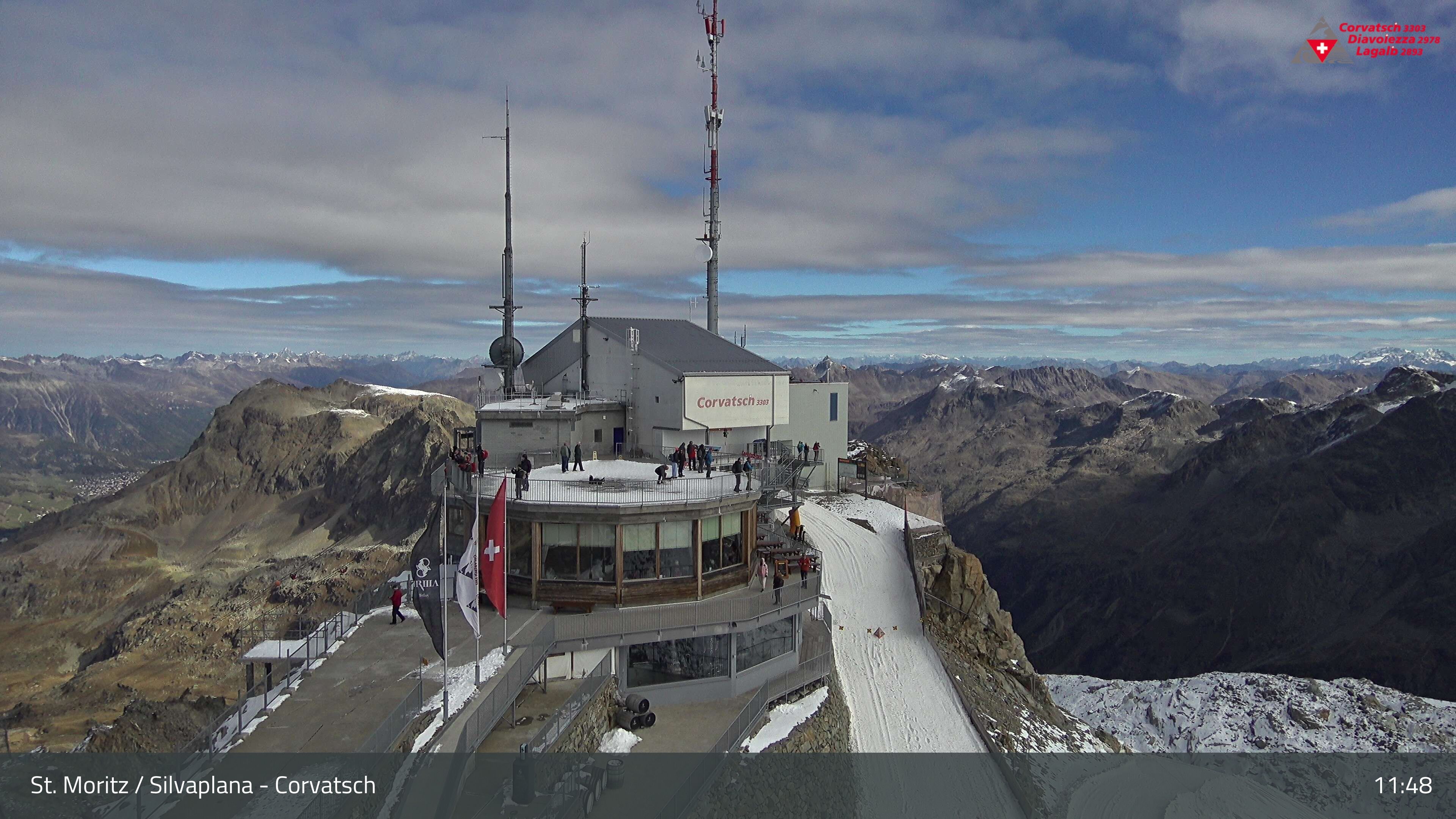 Silvaplana › Nordosten: Restaurant 3303 - Piz Corvatsch - Munt Arlas