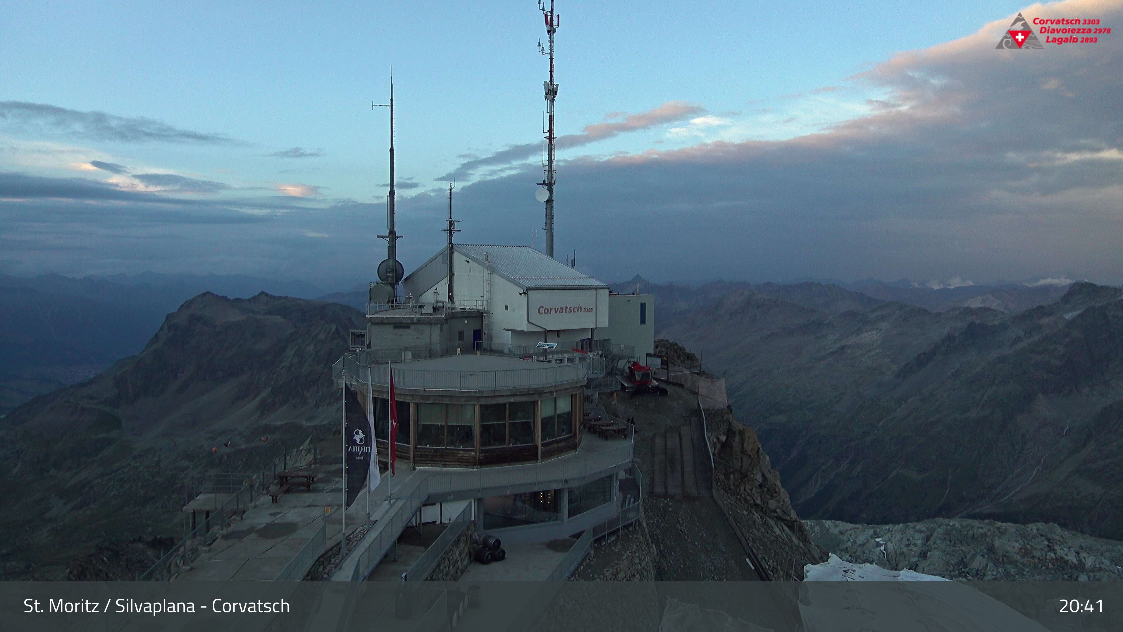 Silvaplana › Nordosten: Restaurant 3303 - Piz Corvatsch - Munt Arlas