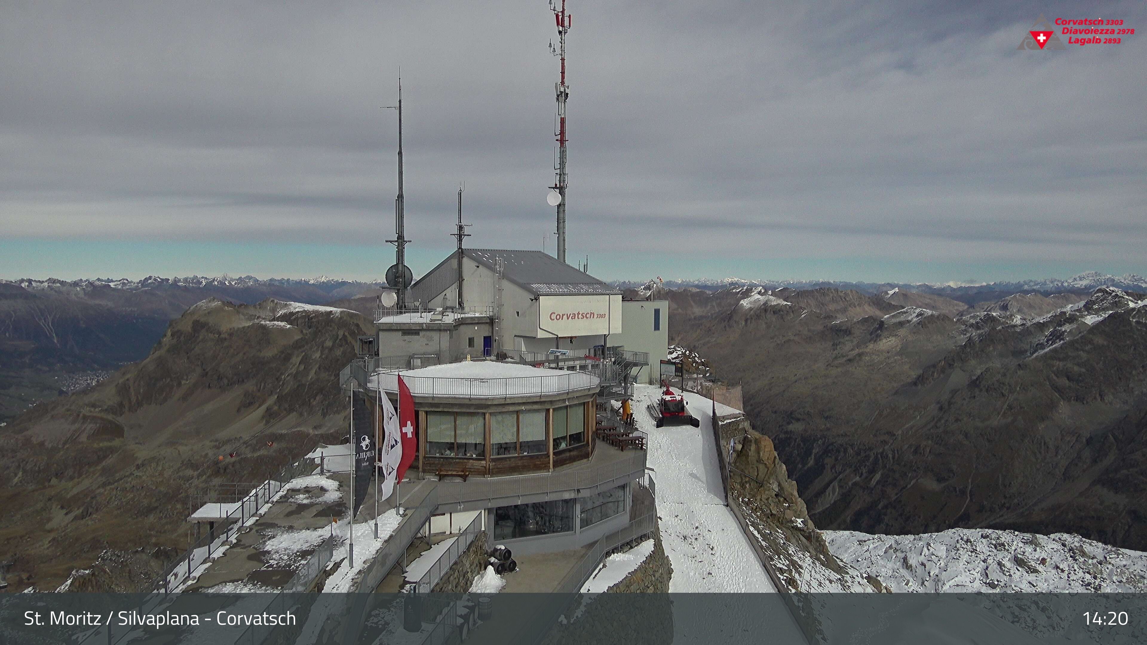 Silvaplana › Nordosten: Restaurant 3303 - Piz Corvatsch - Munt Arlas