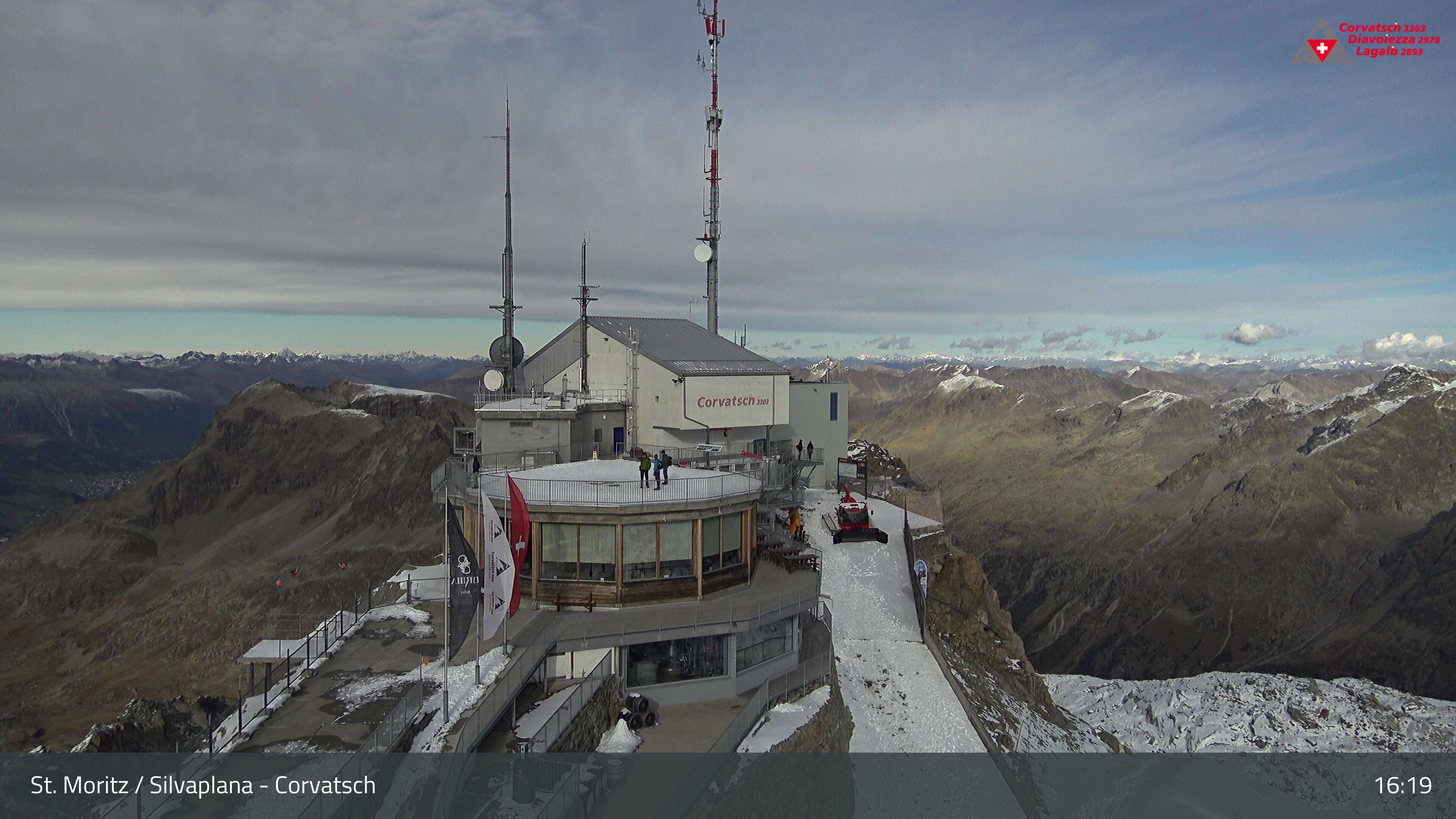 Silvaplana › Nordosten: Restaurant 3303 - Piz Corvatsch - Munt Arlas