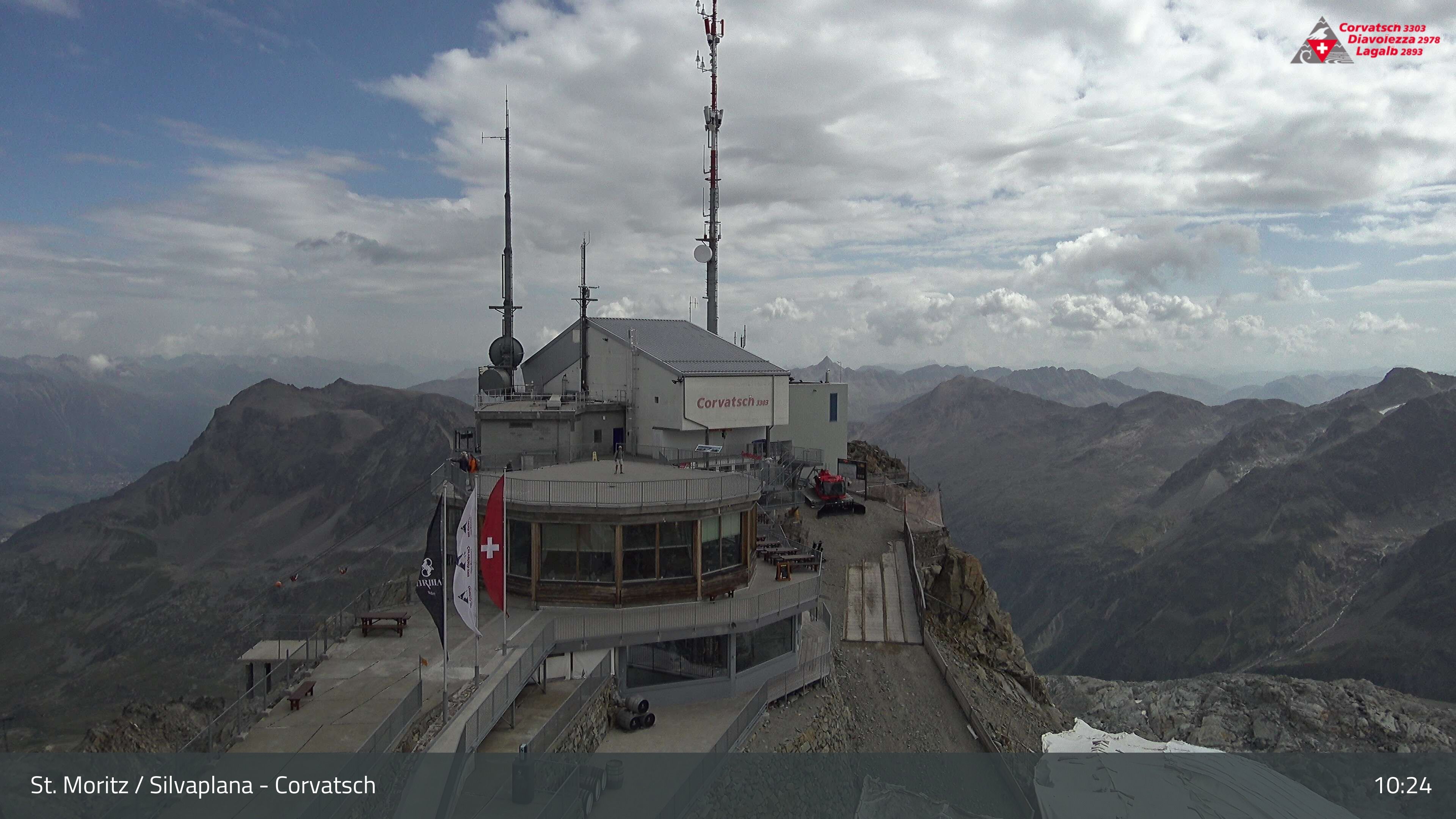 Silvaplana › Nordosten: Restaurant 3303 - Piz Corvatsch - Munt Arlas