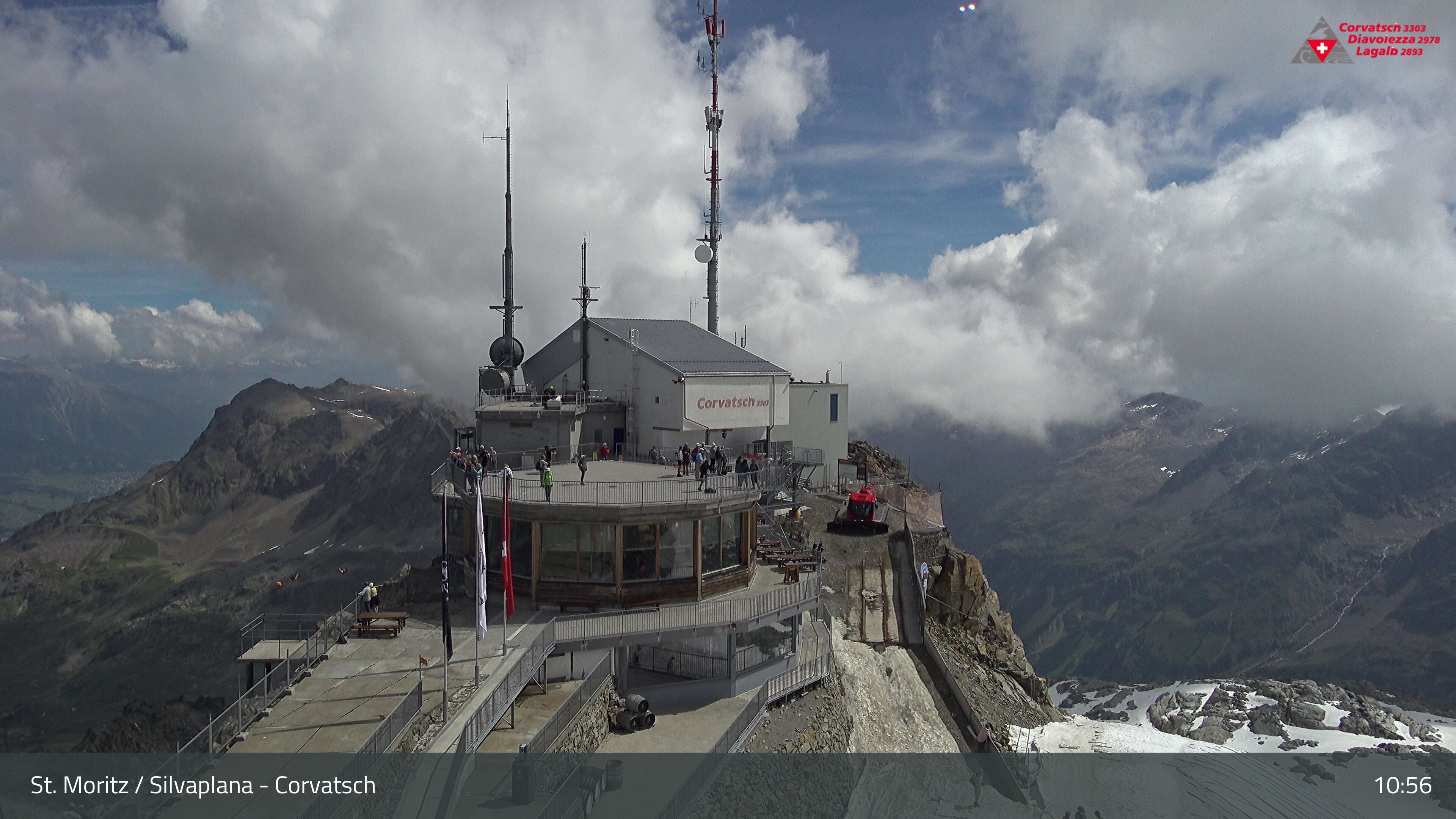 Silvaplana › Nordosten: Restaurant 3303 - Piz Corvatsch - Munt Arlas