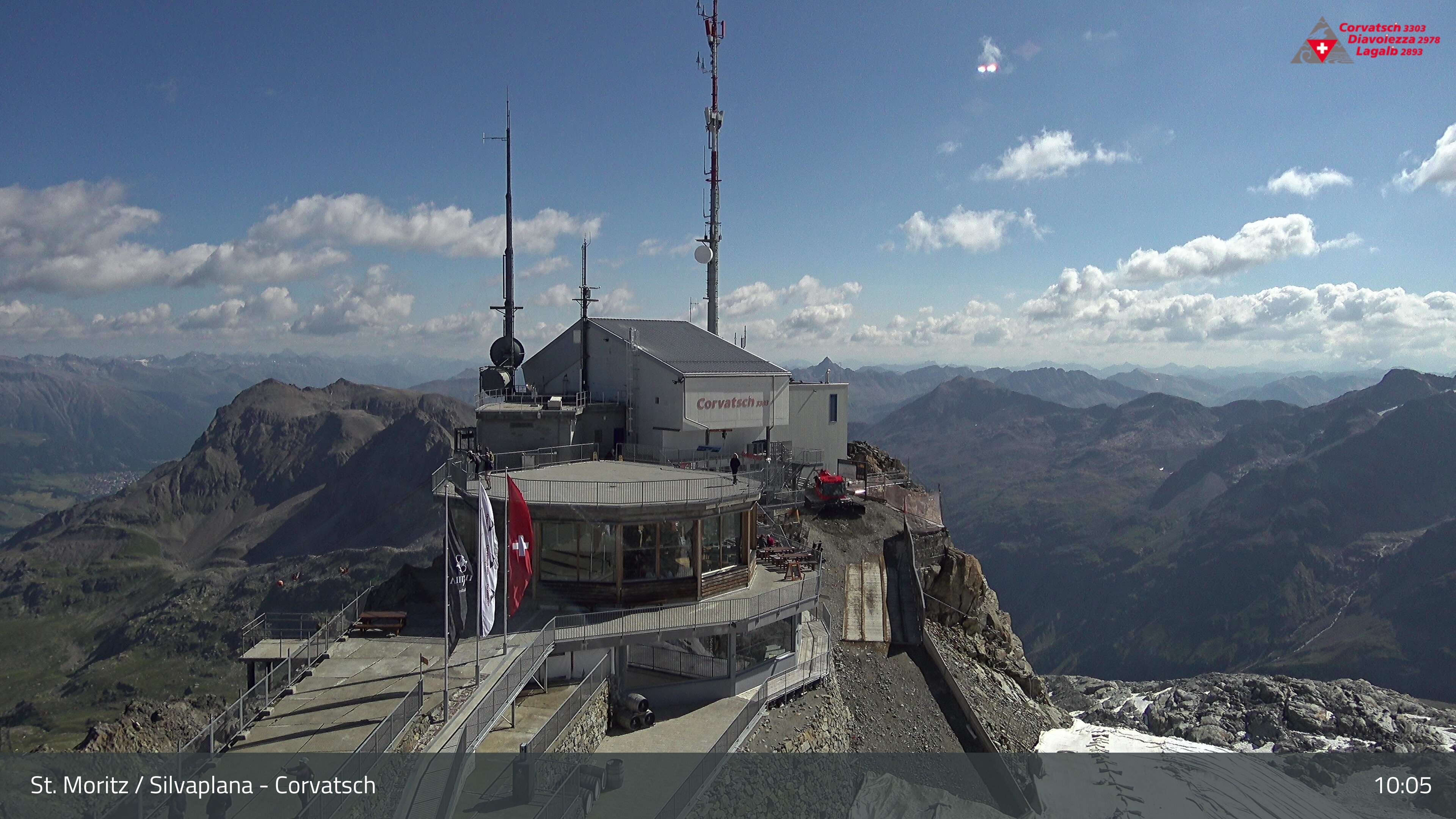 Silvaplana › Nordosten: Restaurant 3303 - Piz Corvatsch - Munt Arlas