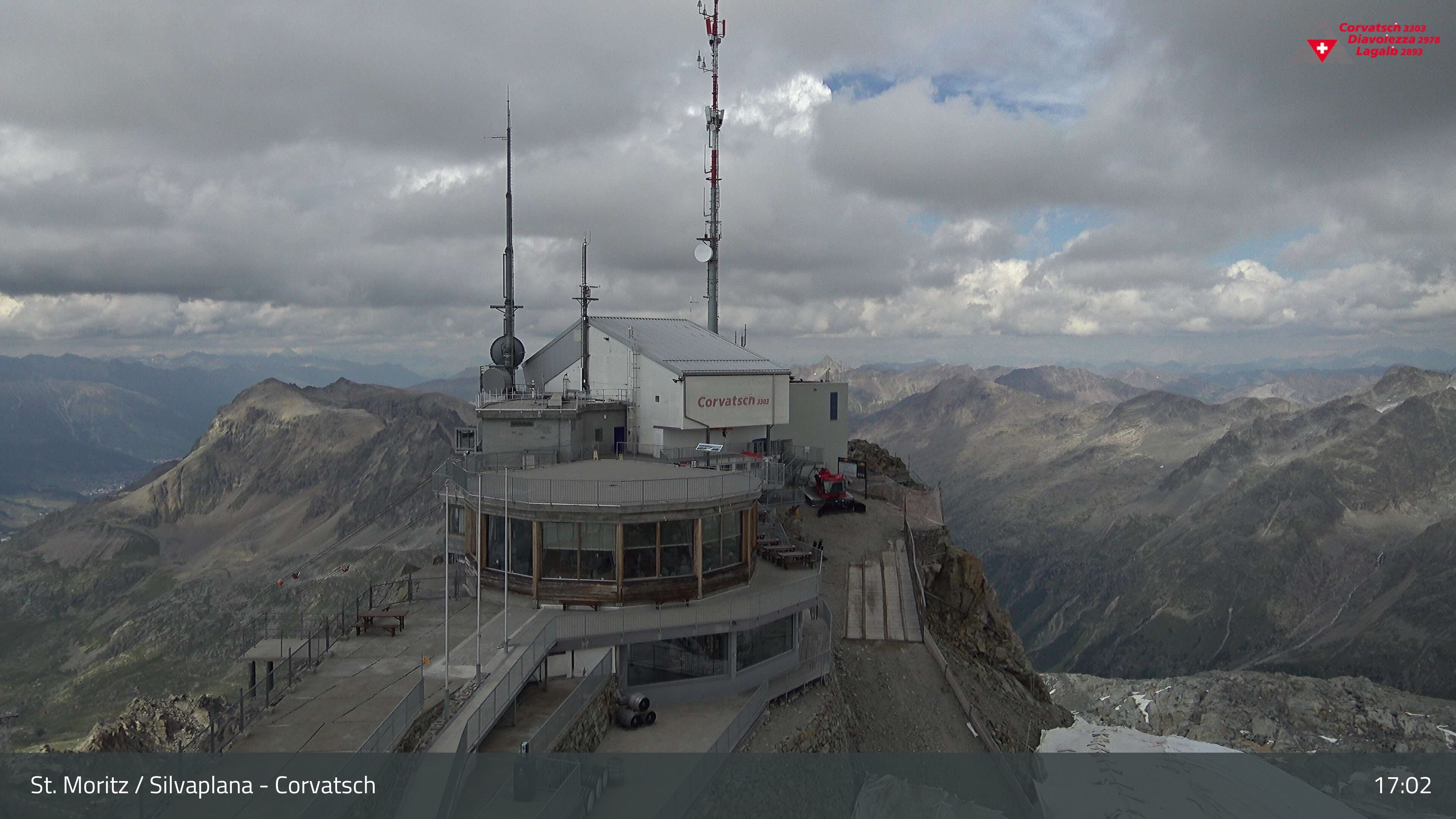 Silvaplana › Nordosten: Restaurant 3303 - Piz Corvatsch - Munt Arlas