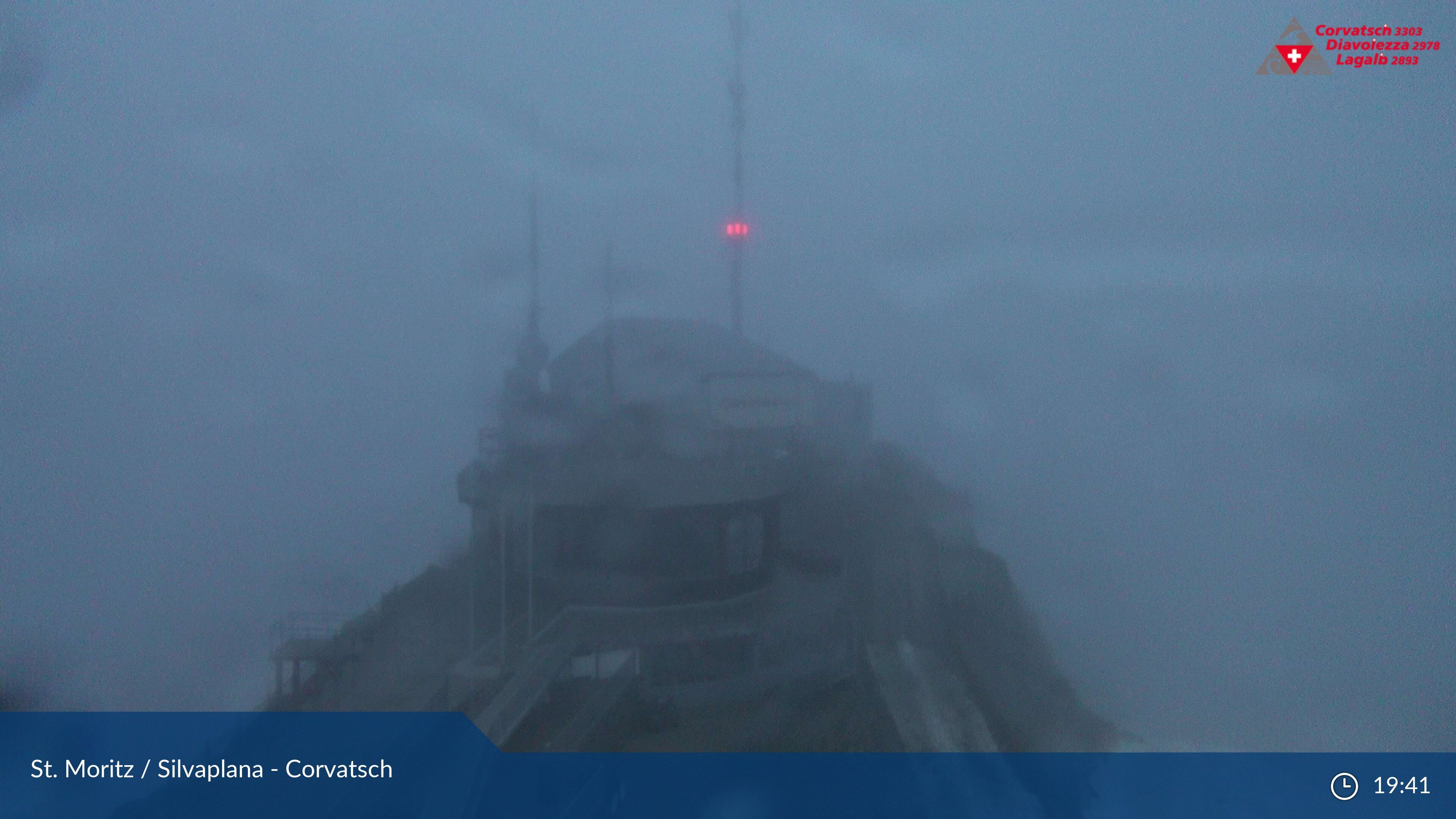 Silvaplana: Corvatsch - Corvatsch, Bergstation Corvatsch 3303