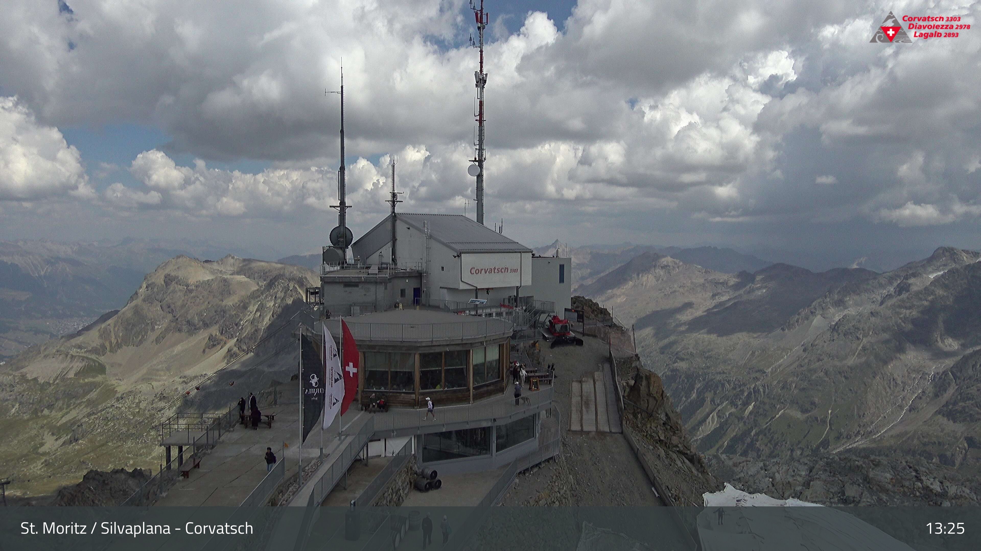 Silvaplana › Nordosten: Restaurant 3303 - Piz Corvatsch - Munt Arlas