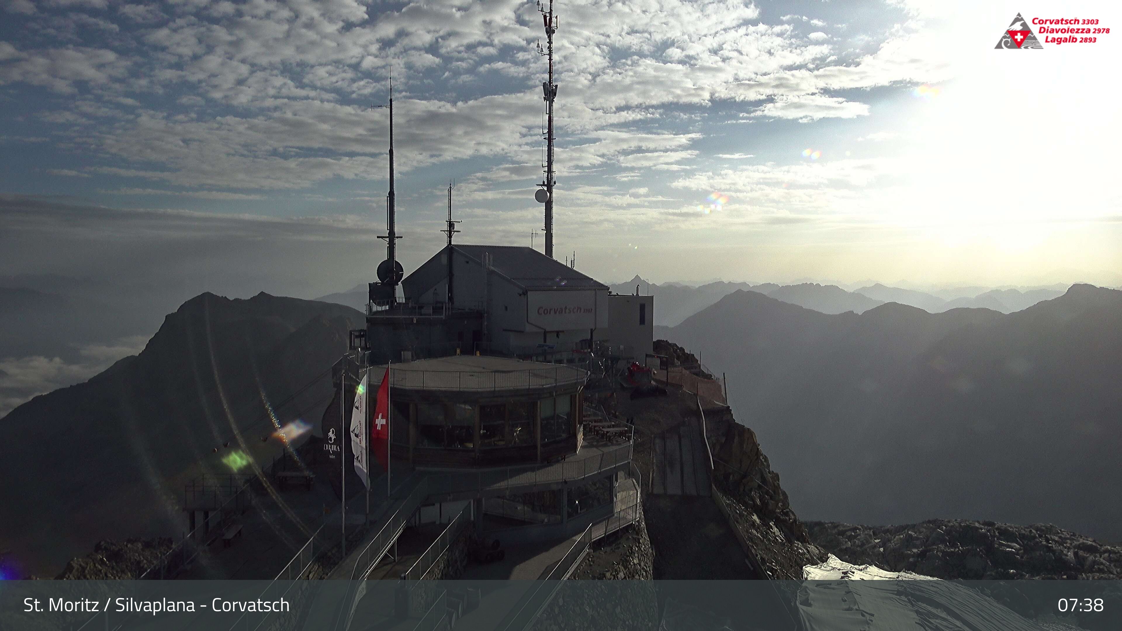 Silvaplana › Nordosten: Restaurant 3303 - Piz Corvatsch - Munt Arlas