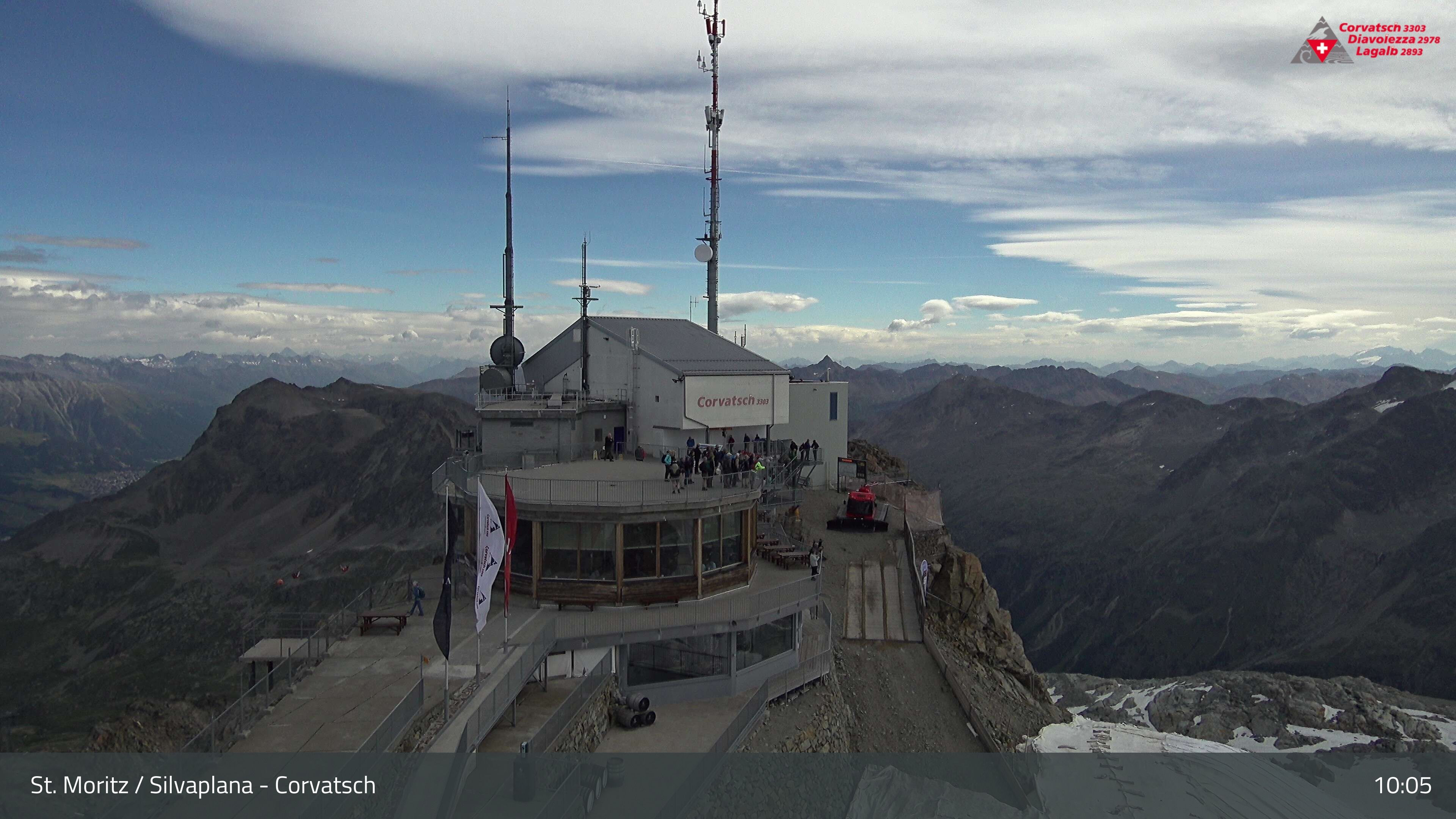 Silvaplana › Nordosten: Restaurant 3303 - Piz Corvatsch - Munt Arlas