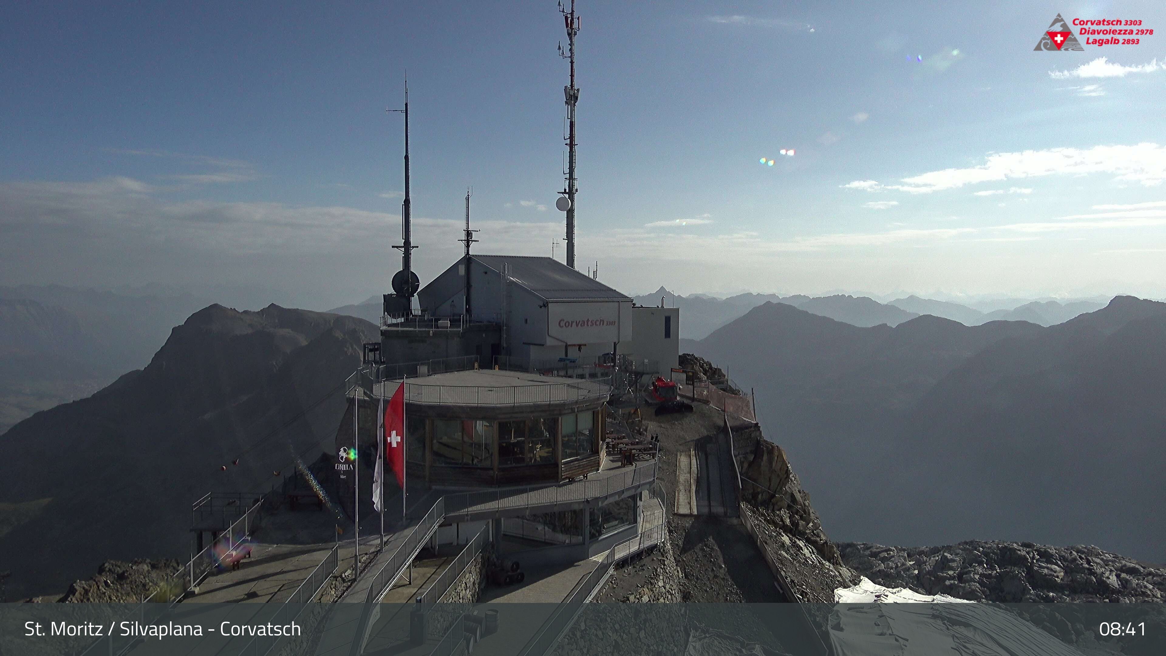 Silvaplana › Nordosten: Restaurant 3303 - Piz Corvatsch - Munt Arlas