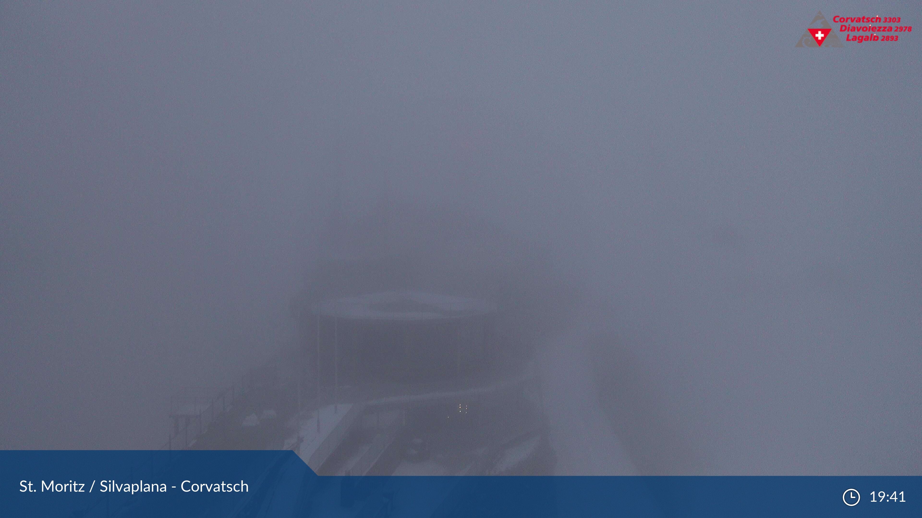 Silvaplana: Corvatsch - Corvatsch, Bergstation Corvatsch 3303