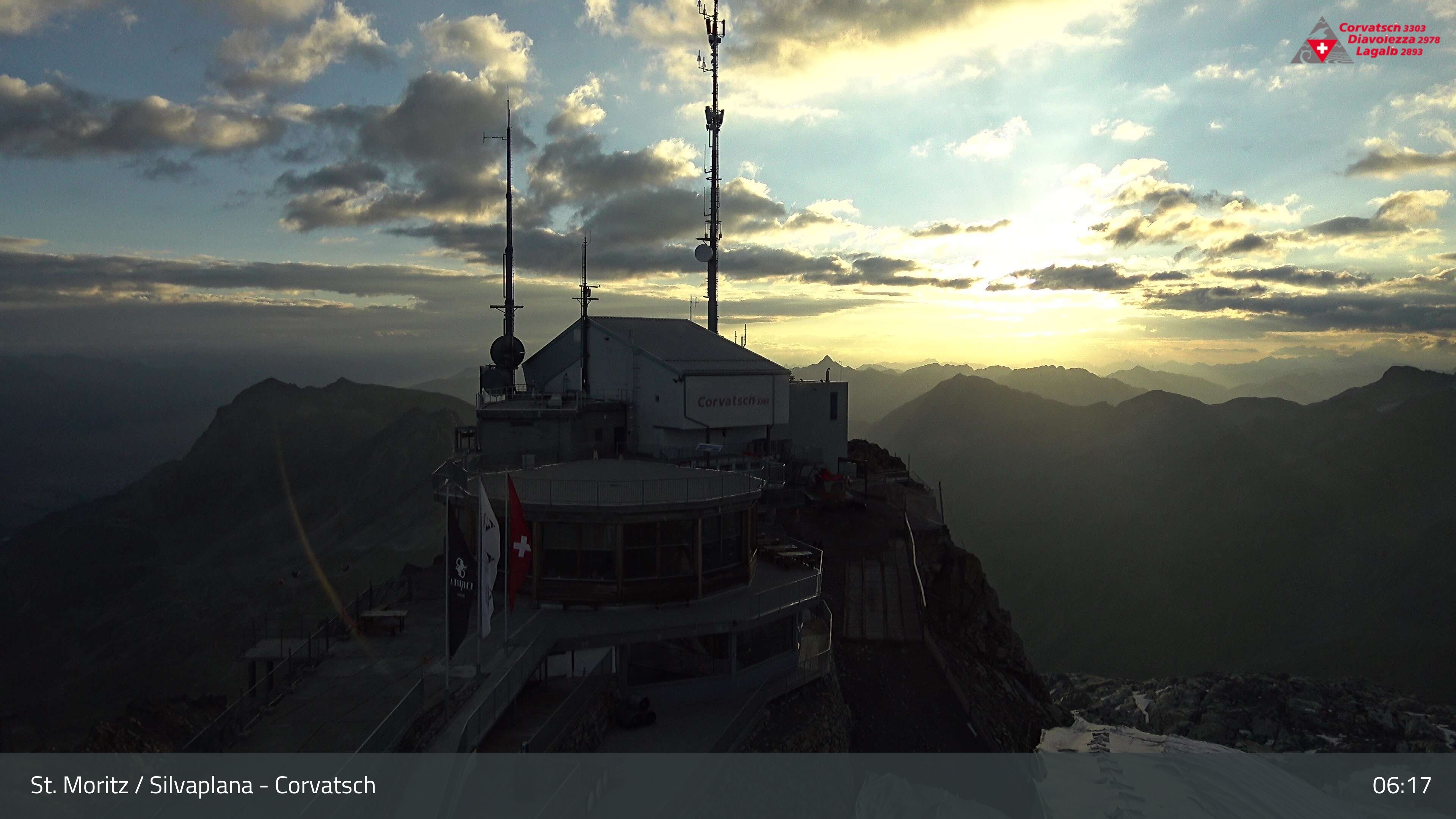 Silvaplana › Nordosten: Restaurant 3303 - Piz Corvatsch - Munt Arlas