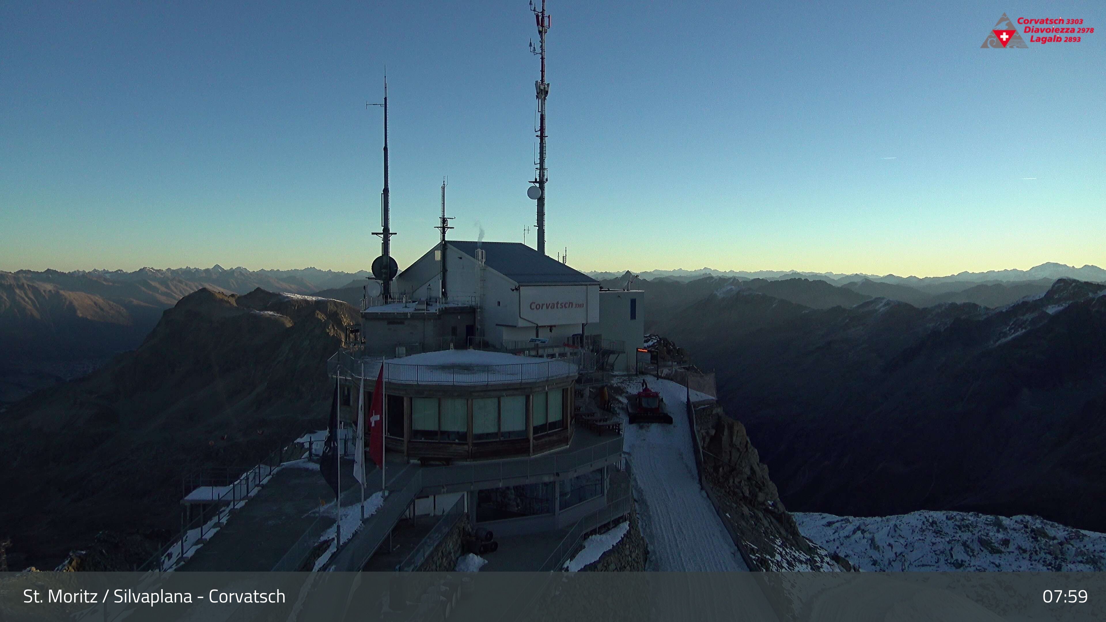 Silvaplana › Nordosten: Restaurant 3303 - Piz Corvatsch - Munt Arlas
