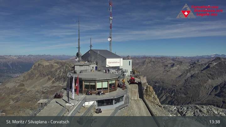 Silvaplana › Nordosten: Restaurant 3303 - Piz Corvatsch - Munt Arlas