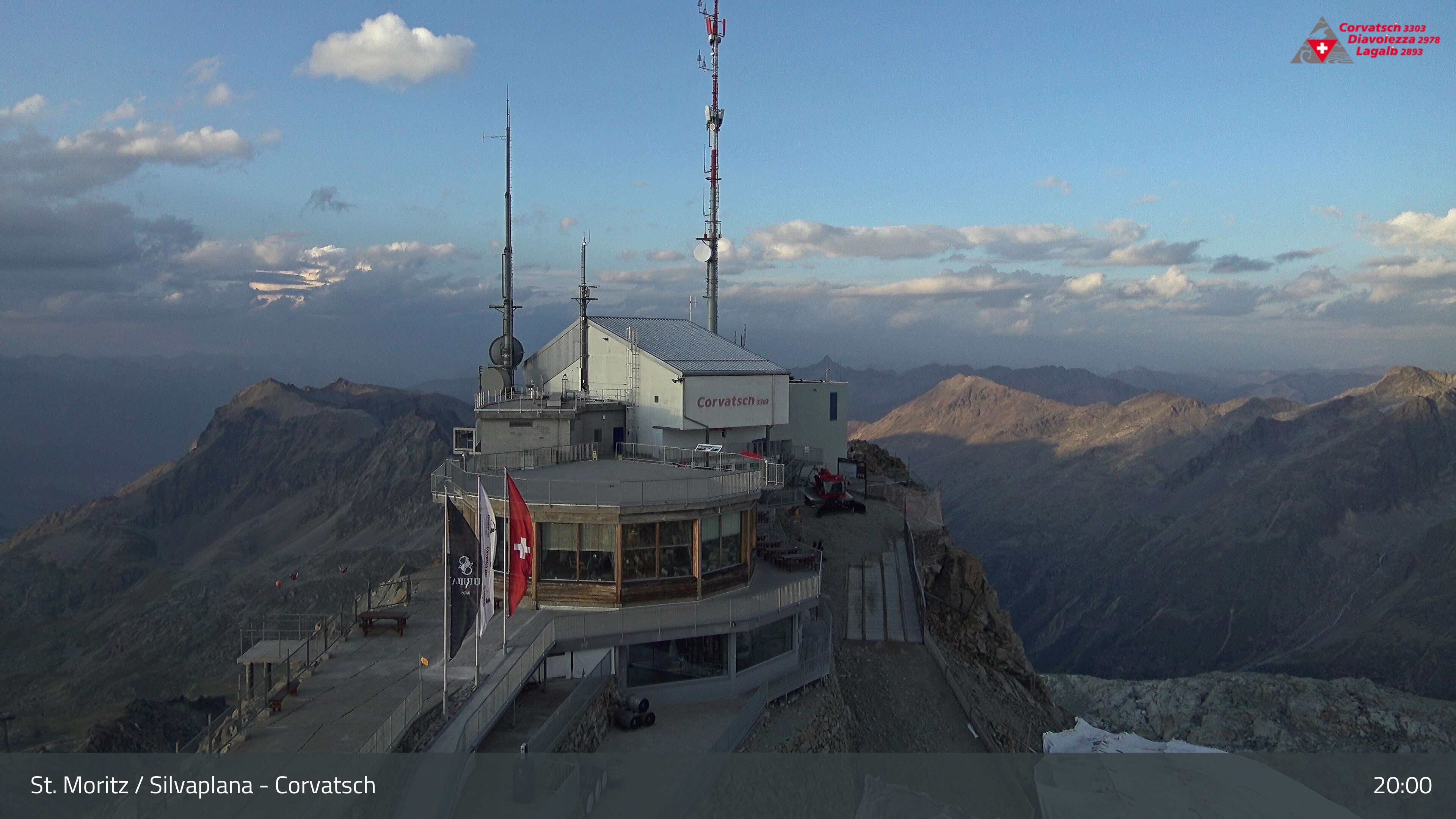 Silvaplana › Nordosten: Restaurant 3303 - Piz Corvatsch - Munt Arlas