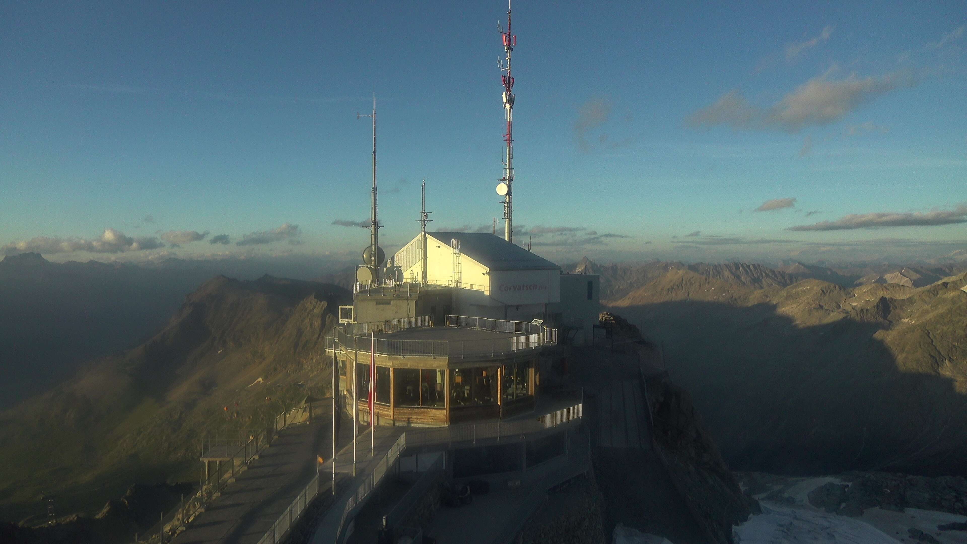 Silvaplana: Corvatsch - Corvatsch, Bergstation Corvatsch 3303